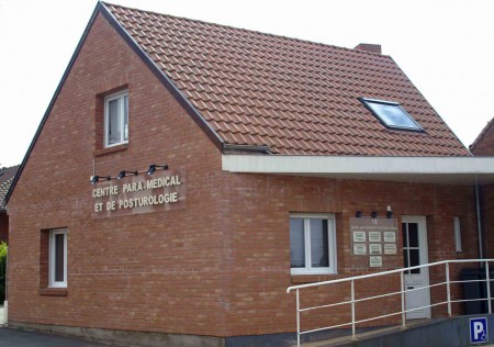 Le cabinet, vu de l'école Sacré Coeur